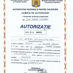 Autorizatie pentru calificarea in meseria de Coafor